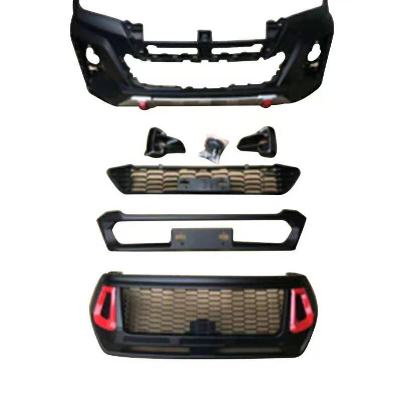 Car Accessories Front Bumper Face Lift Conversion Body Kit for Hilux Rocco 2019