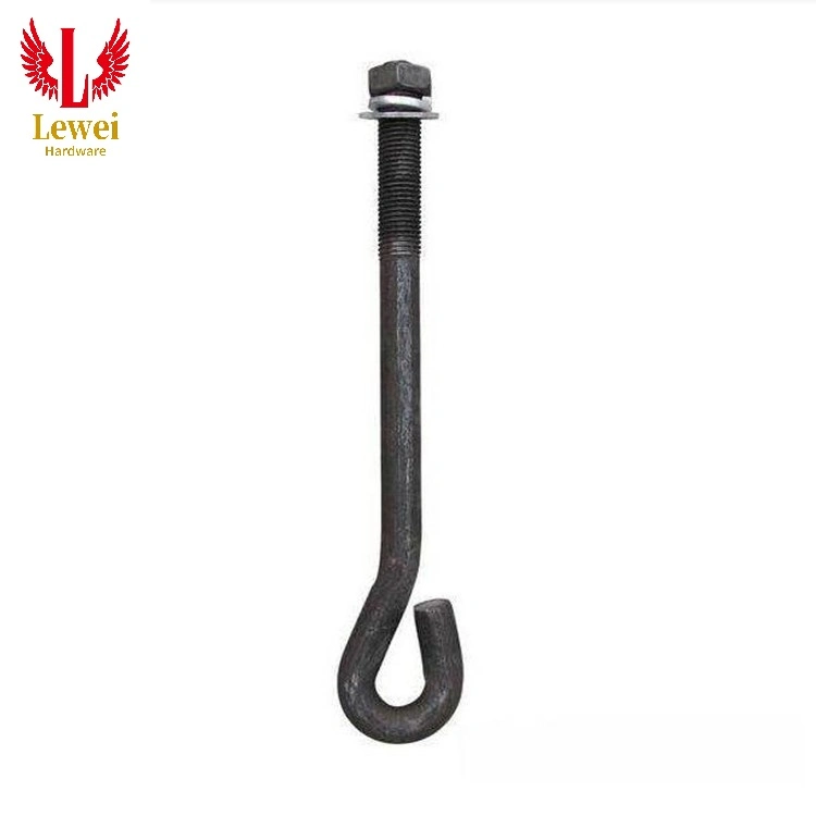 Factory Professional Wholesales Carbon Steel Anchor Bolt Stainless Steel U Bolts Customized Bend or Flat U Bolts and Nuts with Washers