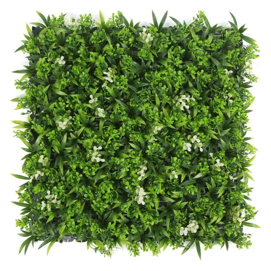 庭の装飾フェンス人工葉